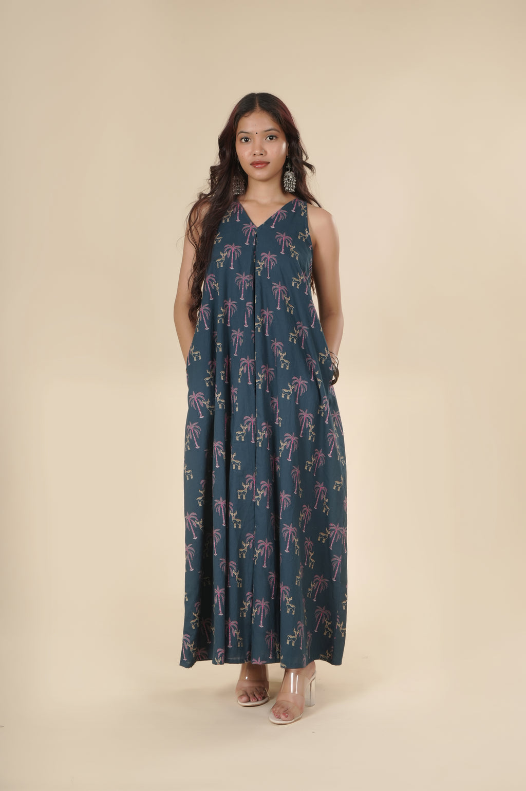 Teal Oasis Maxi Dress