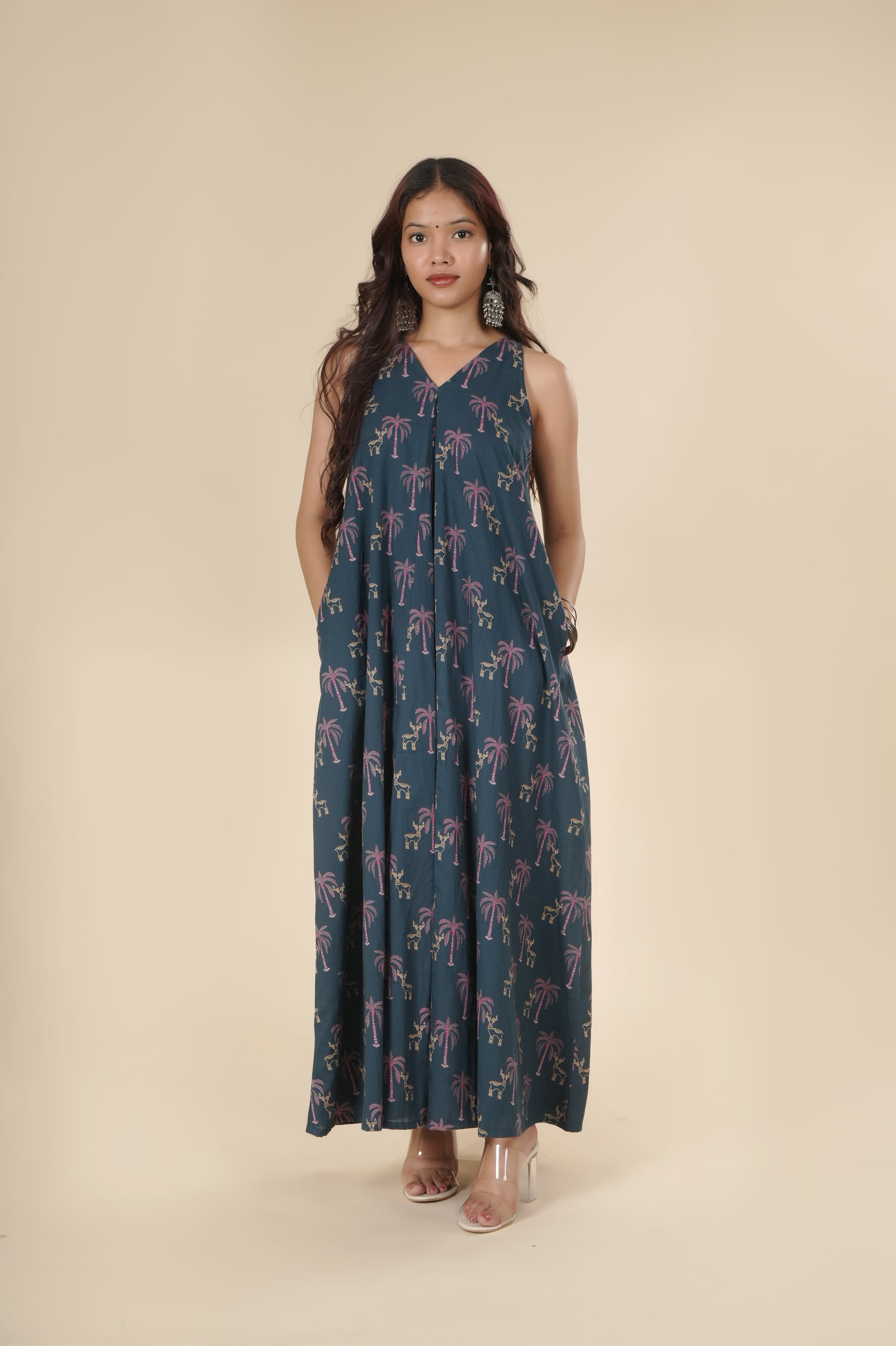 Teal Oasis Maxi Dress