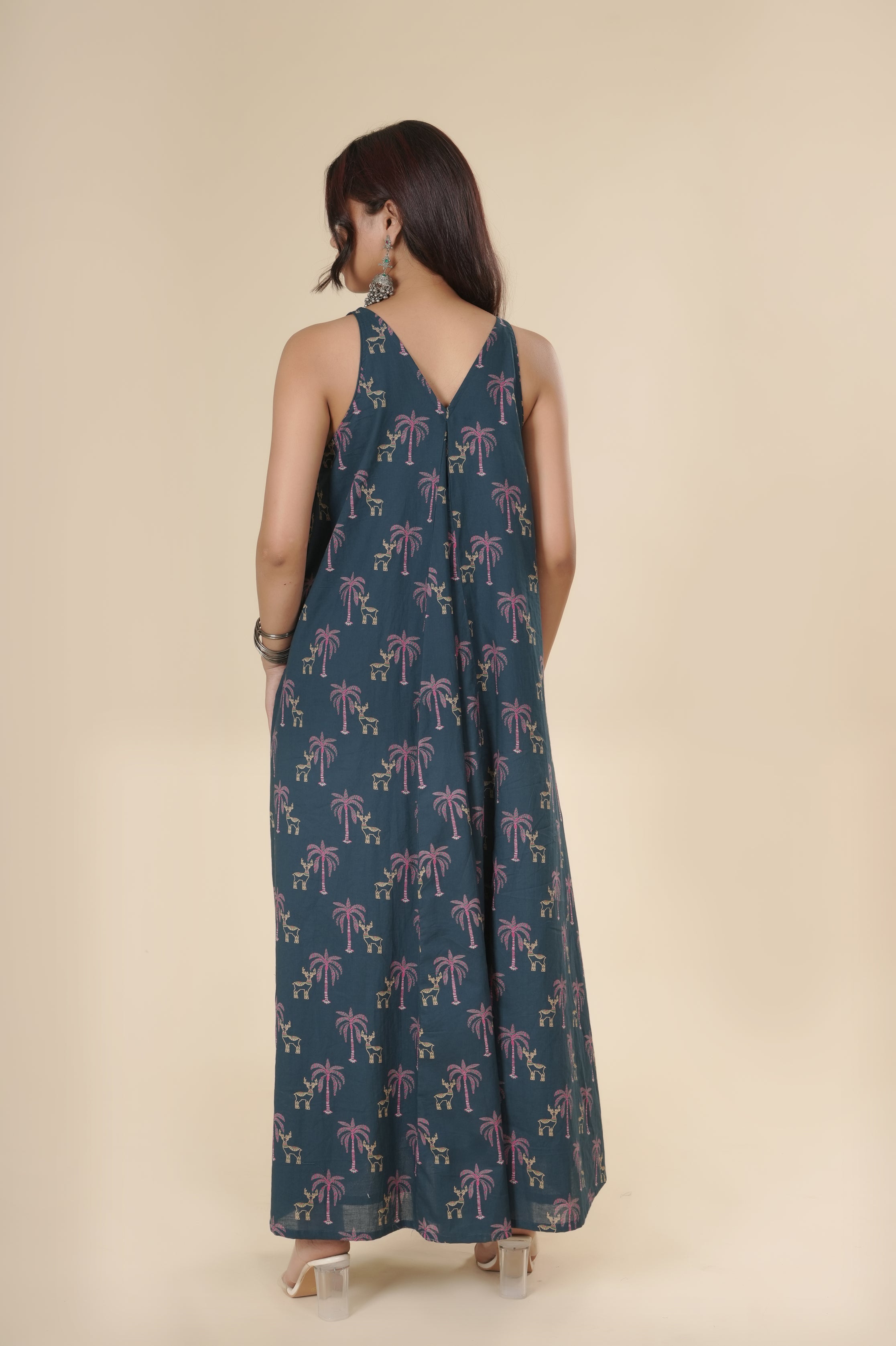 Teal Oasis Maxi Dress
