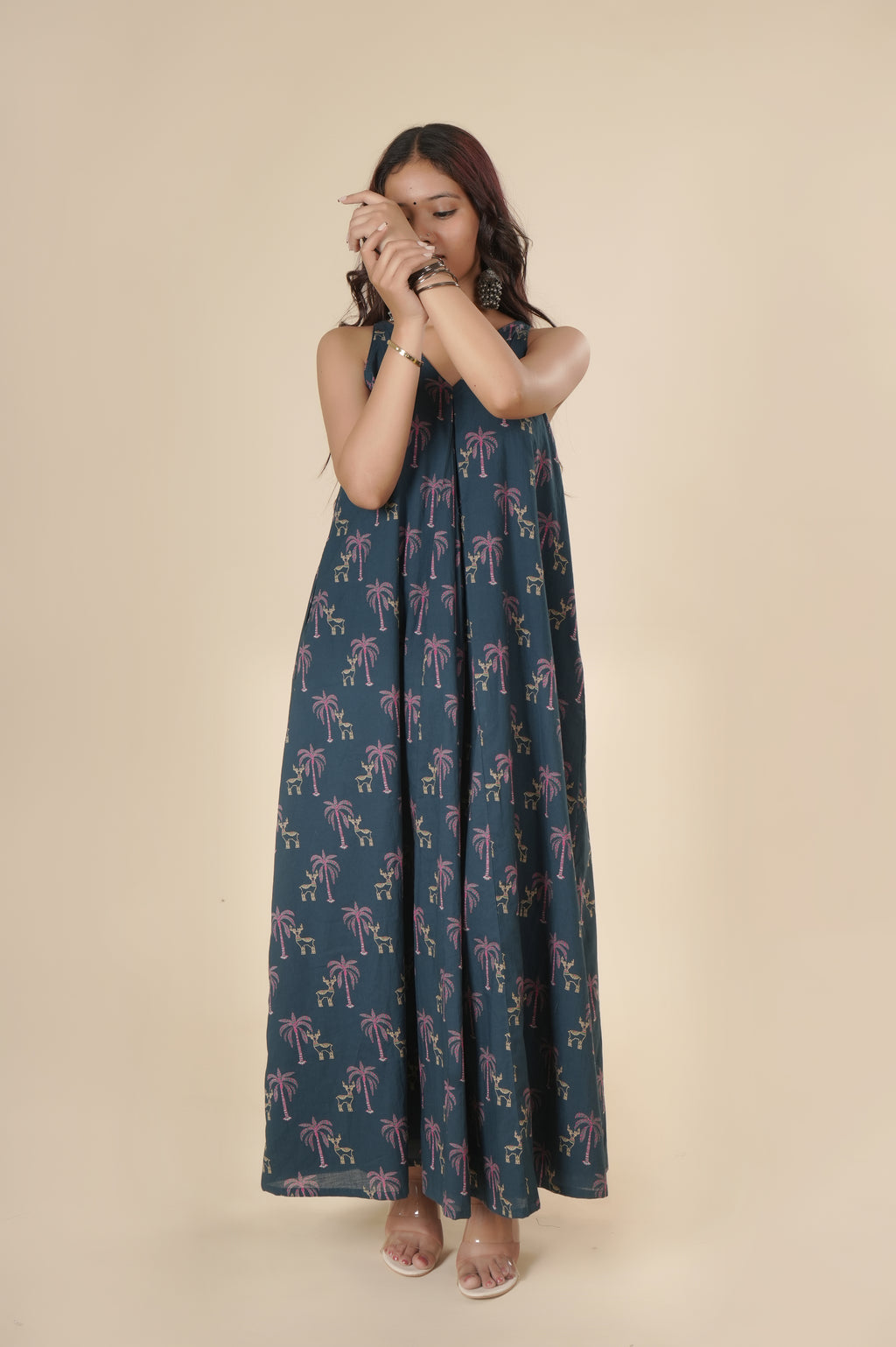 Teal Oasis Maxi Dress