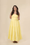Sunlit Daisy Tiered Dress